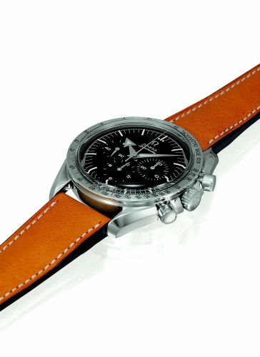 Omega Speedmaster Replica 57 Stainless Steel / Black / Strap